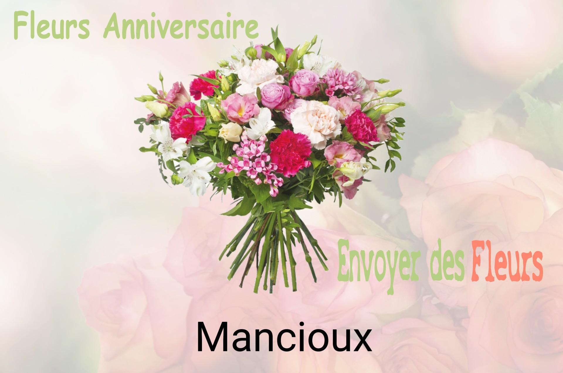 Bouquet de fleurs d’anniversaire livré à Mancioux